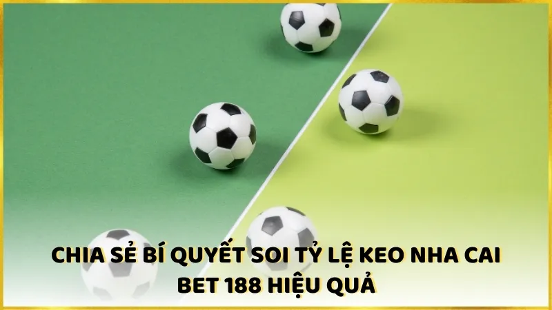 Chia sẻ bí quyết soi tỷ lệ keo nha cai bet 188 hiệu quả 